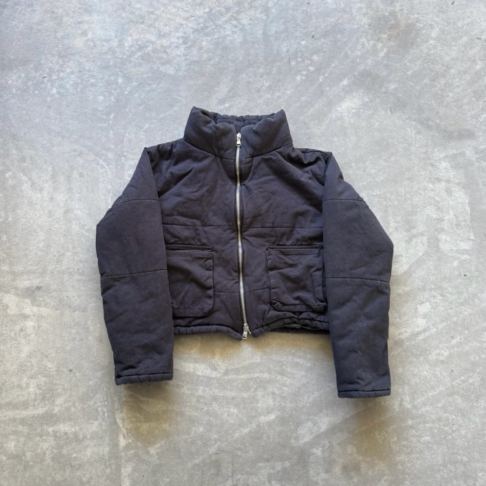 MNML Charcoal Quilted Jacket